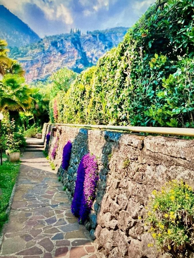 Appartamento Peppino Mit Seeblick Und Pool Riva del Garda Bagian luar foto